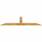 Ekena Millwork Portland Rough Sawn Timber Gable Bracket, Western Red Cedar, 108"W x 22"H x 4"D x 6"F, 5/12 Pitch GBW108X22X0406POR00RWR - alternate 1